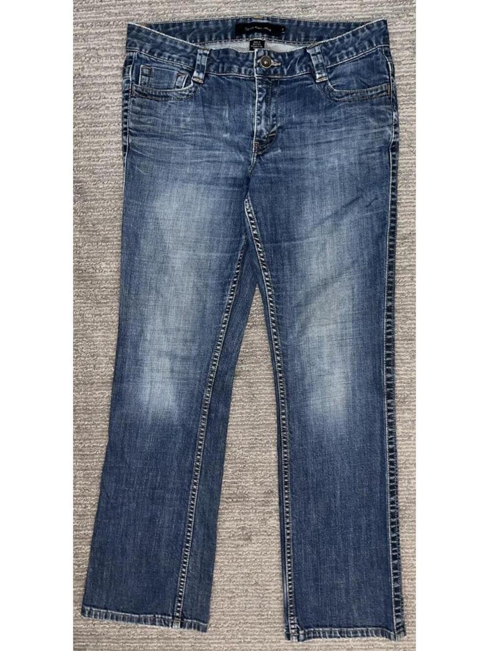 Calvin Klein Jeans Size 12 Flap Back Pockets Women’s
